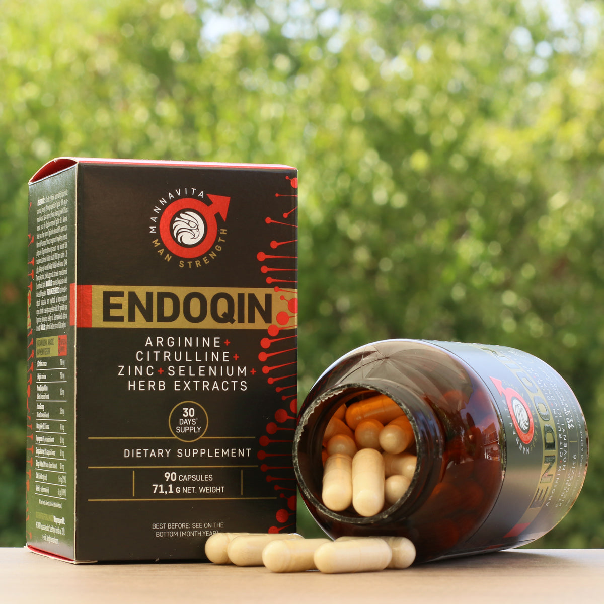 ENDOQIN Manpower Forte • 90 kapslar