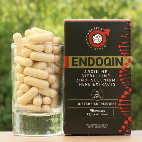 ENDOQIN Manpower Forte • 90 kapslar