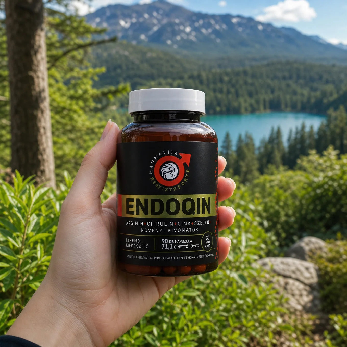 ENDOQIN Manpower Forte • 90 kapslar