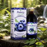 Mannavita Blåbär 100% ren juice • 500 ml