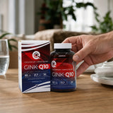GINK-Q10 • Q10-koenzym + Ginkgo Biloba-komplex • 60 kapslar