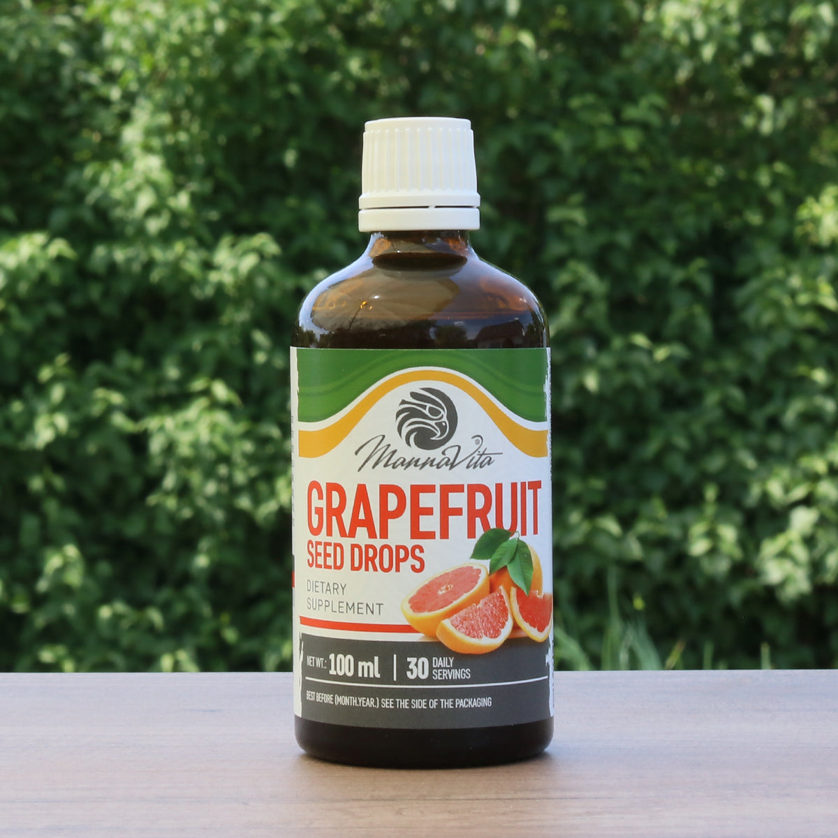 Mannavita Extrakt av grapefruktkärnor droppar • 100 ml
