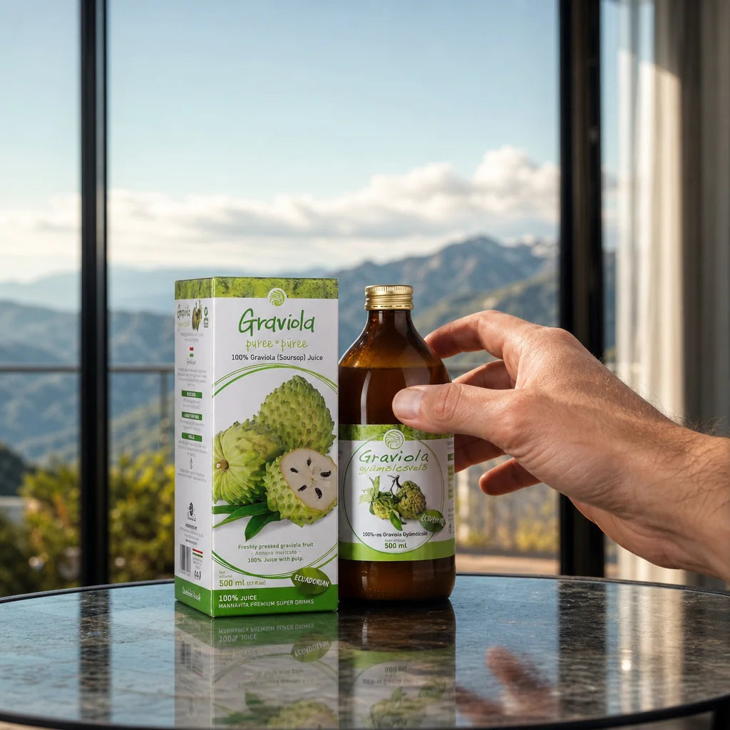 Mannavita Graviola 100% ren puré • 500 ml