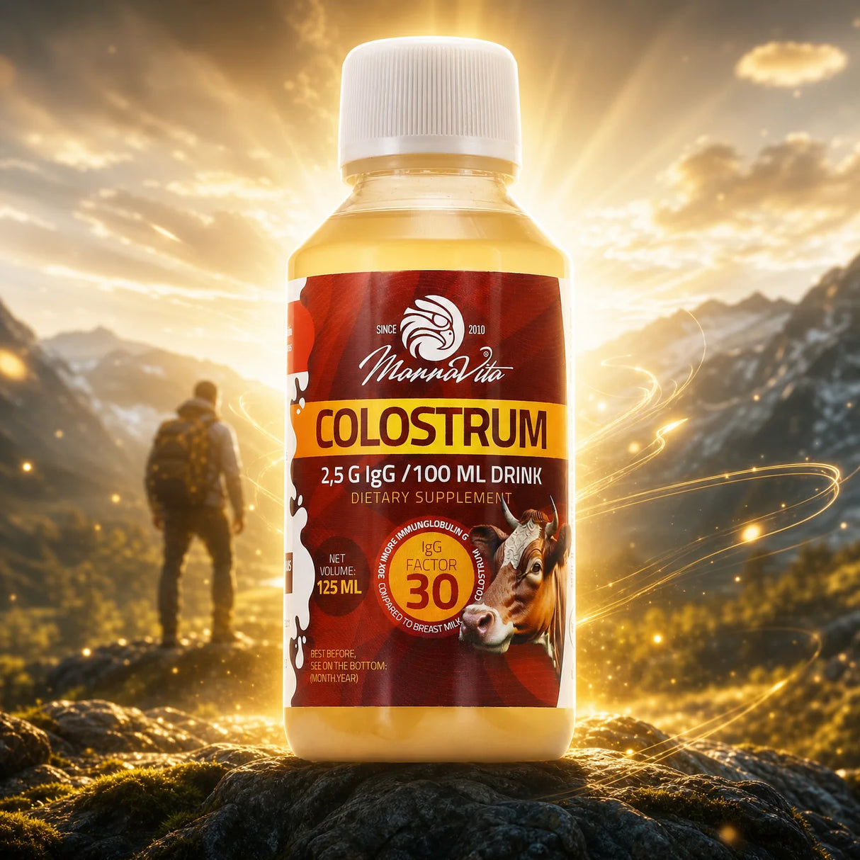 Mannavita Kolostrum vätska • 120 ml