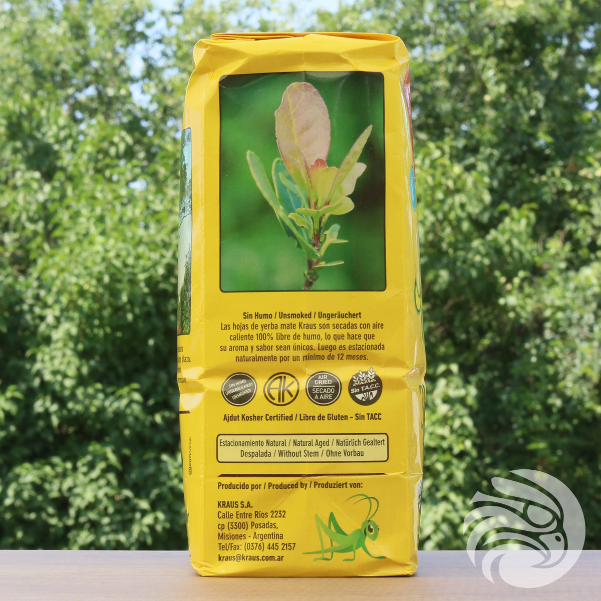 Kraus yerba mate • Gaucho, Sin palo - Utan stjälkar • 500 g