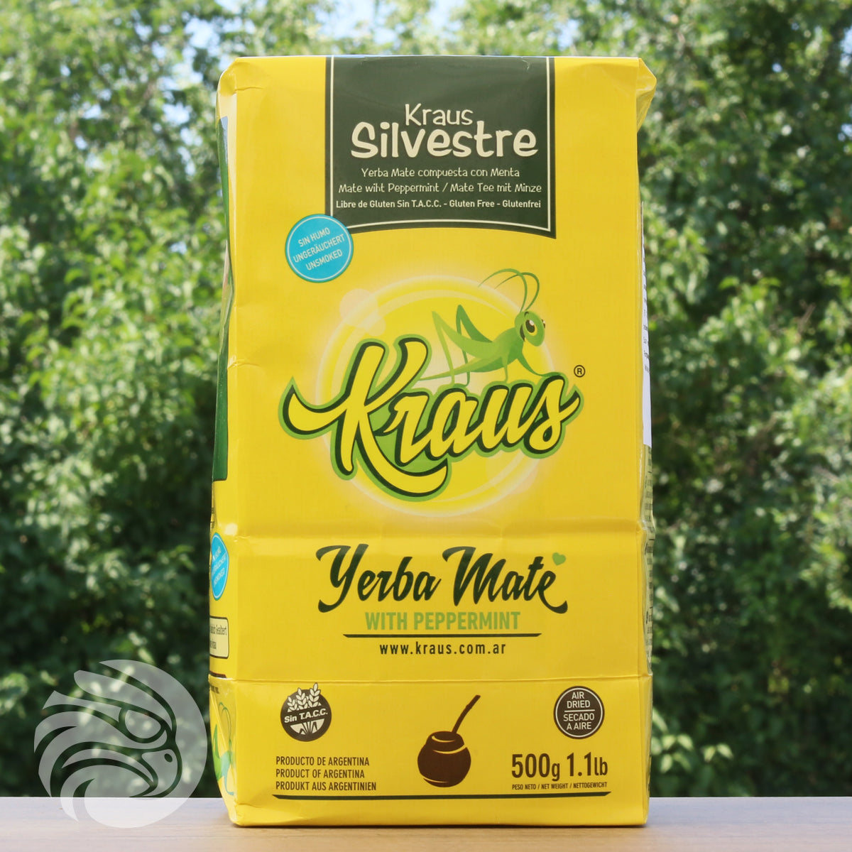 Kraus yerba mate-te • Silvestre, MINT • 500 g