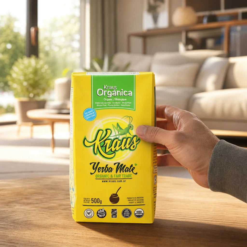 Kraus yerba mate-te • Silvestre, MINT • 500 g