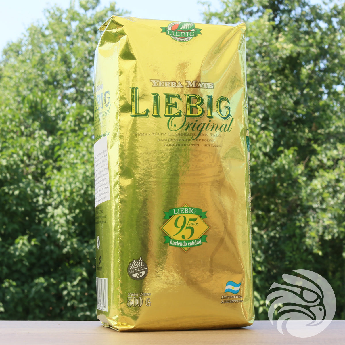 Liebig Original yerba mate-te • Tillverkad med stjälkar • 500 g