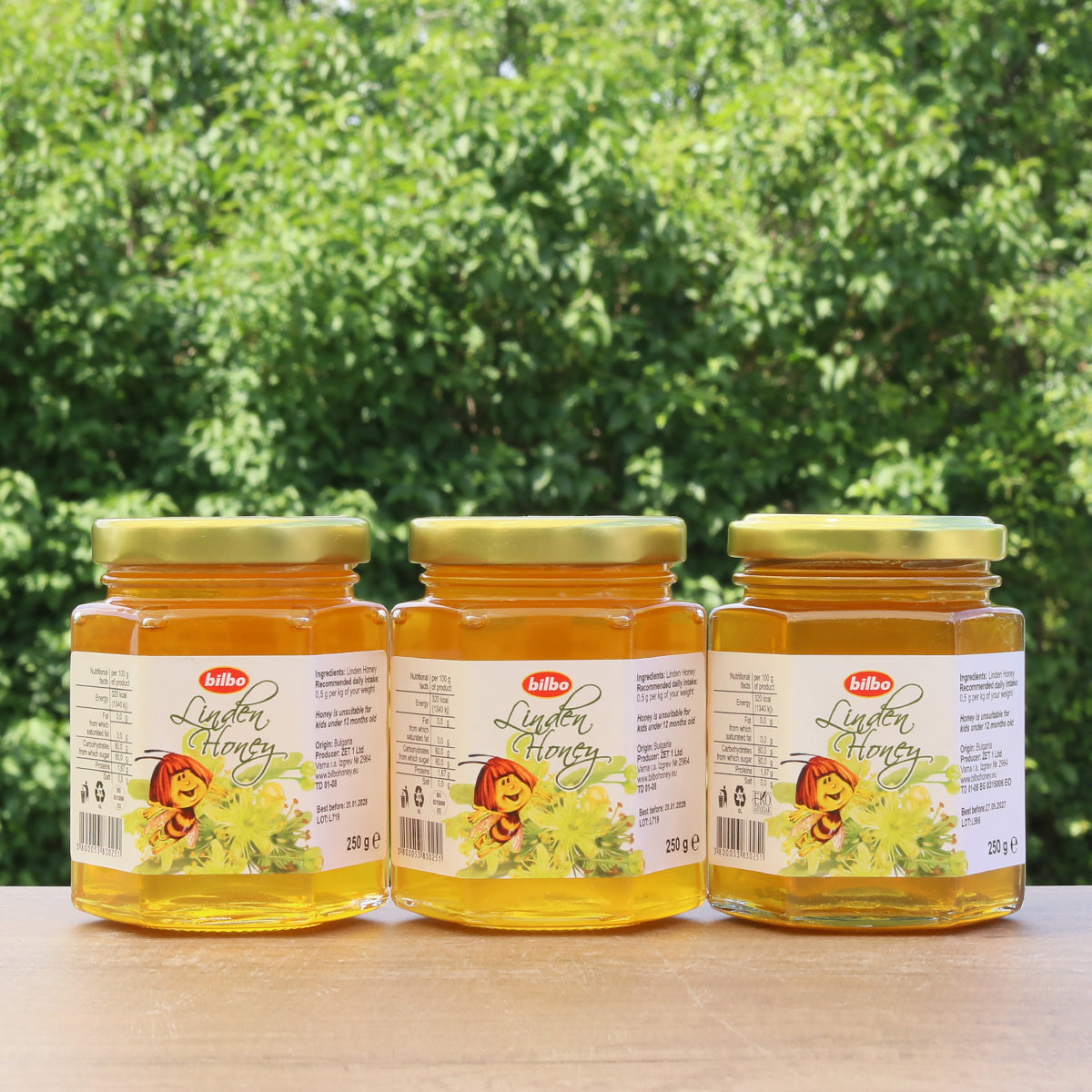 Bilbo rå lindhonung • 250 g