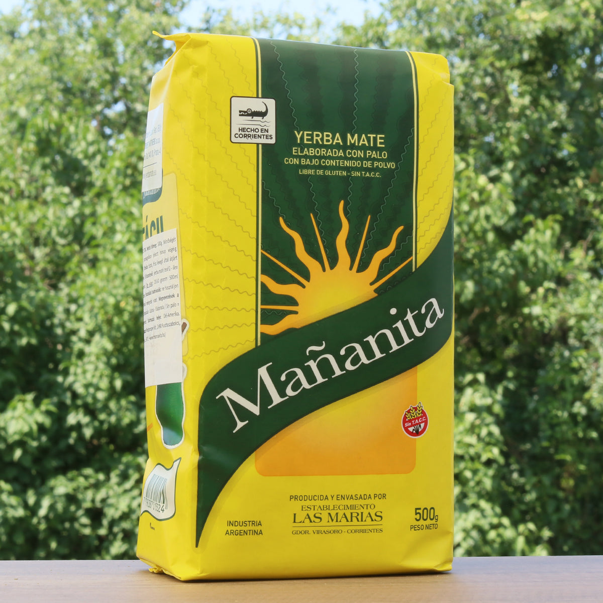 Mañanita yerba mate-te • Tillverkad med stjälkar • 500 g