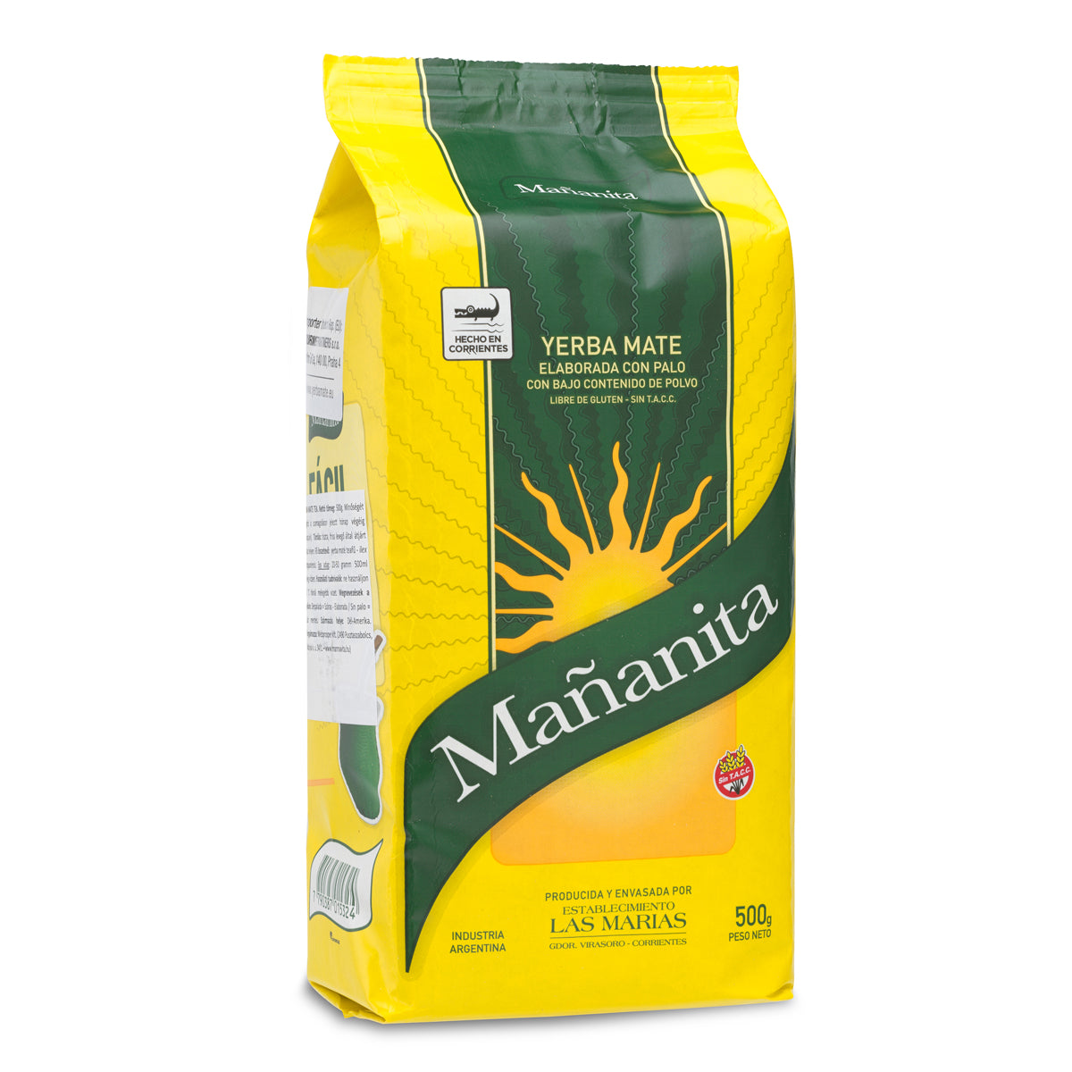 Mañanita yerba mate-te • Tillverkad med stjälkar • 500 g