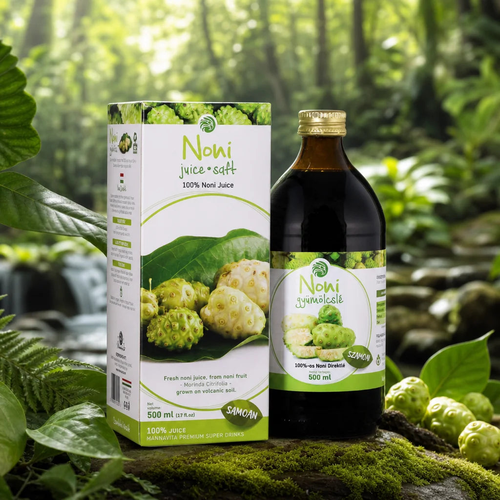 Mannavita Noni 100% ren juice • 500 ml