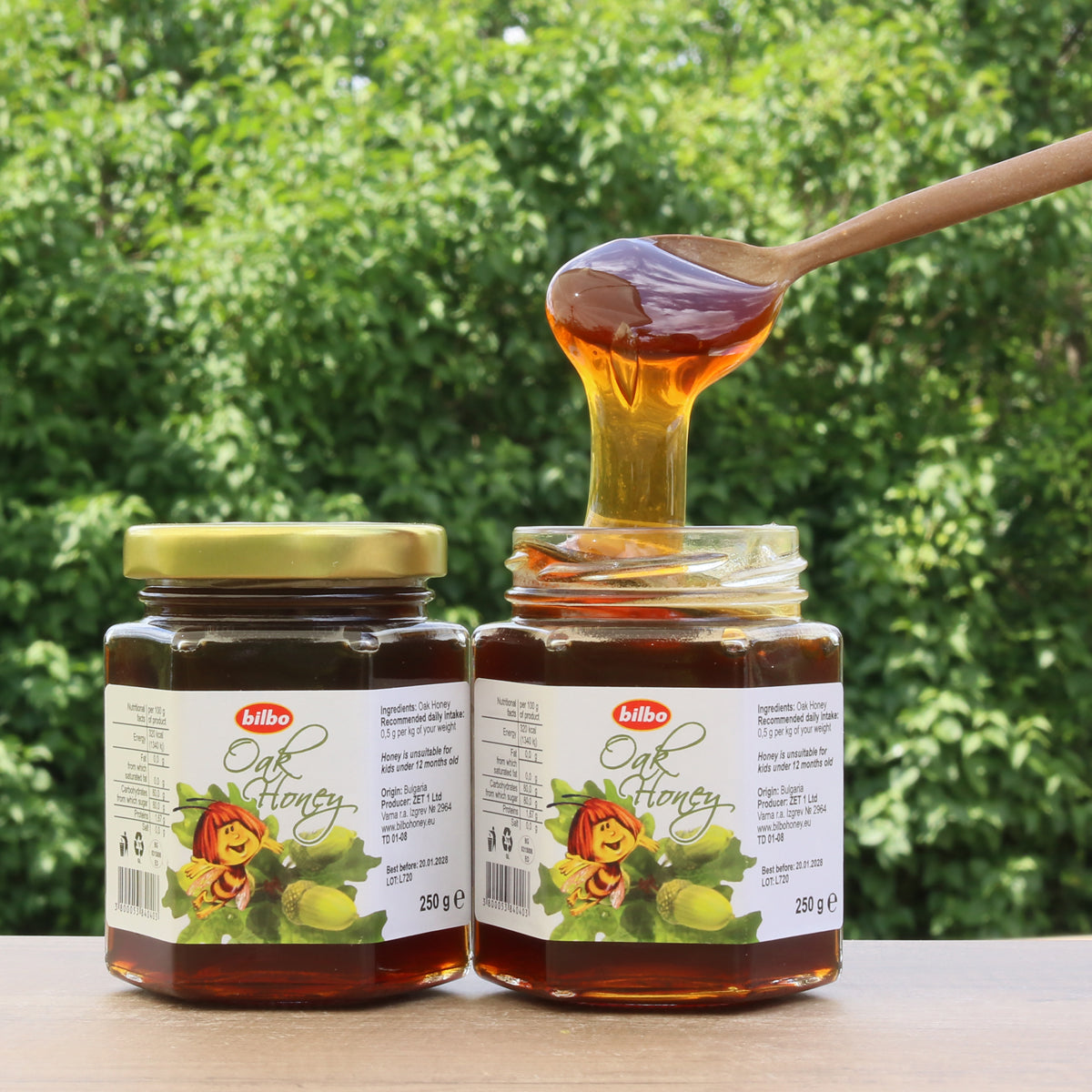 Bilbo rå ekhonung • 250 g
