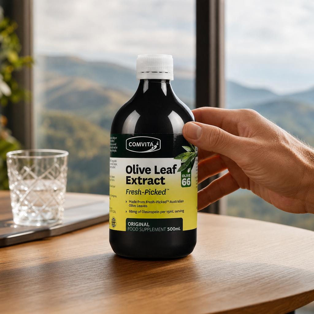 Comvita olivbladsextrakt, flytande • 500 ml
