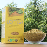 Pampa ekologiskt yerba mate-te • Tillverkad med stjälkar • 500 g