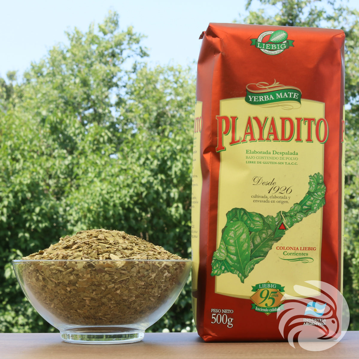 Playadito yerba mate • Utarbetad STJÄLKLÖS • 500 g