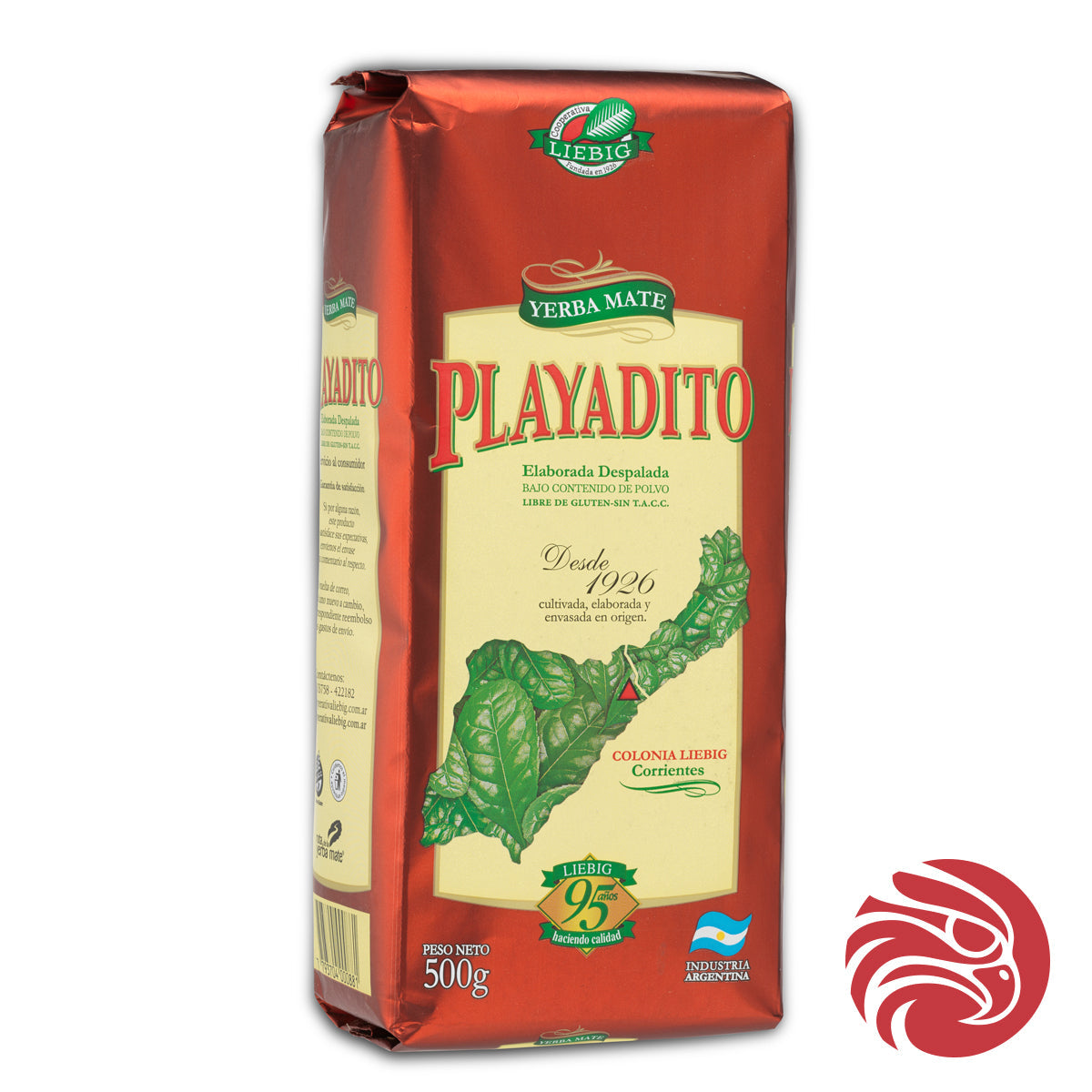 Playadito yerba mate • Utarbetad STJÄLKLÖS • 500 g