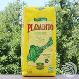 Playadito yerba mate-te • Tillverkad med stjälkar • 500 g