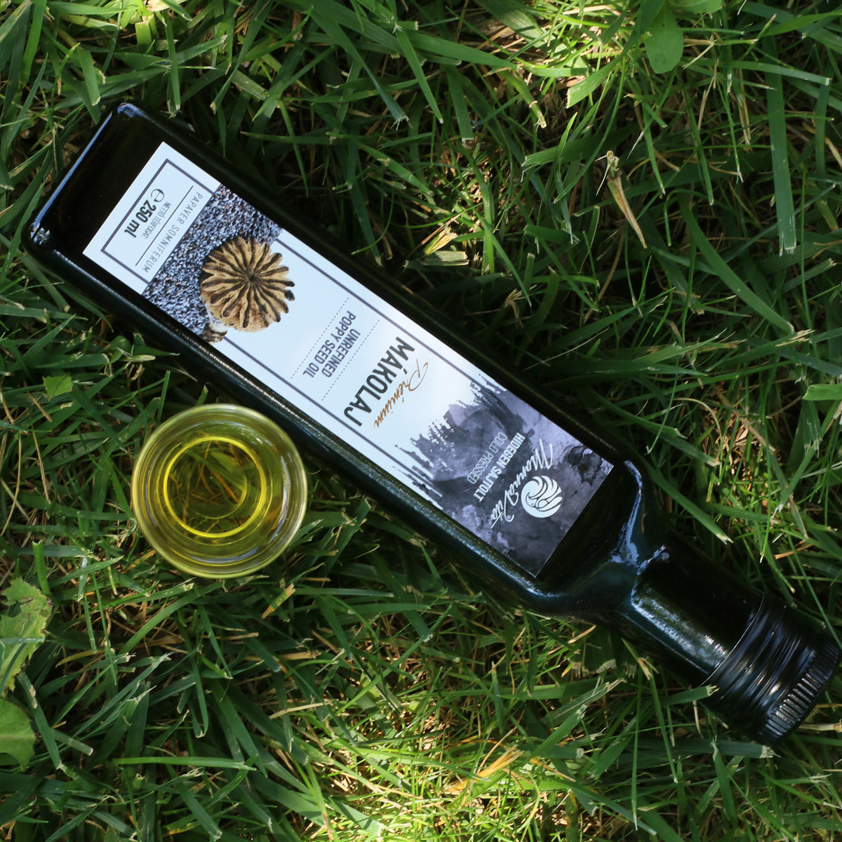 Mannavita ungersk kallpressad vallmofröolja • 250 ml