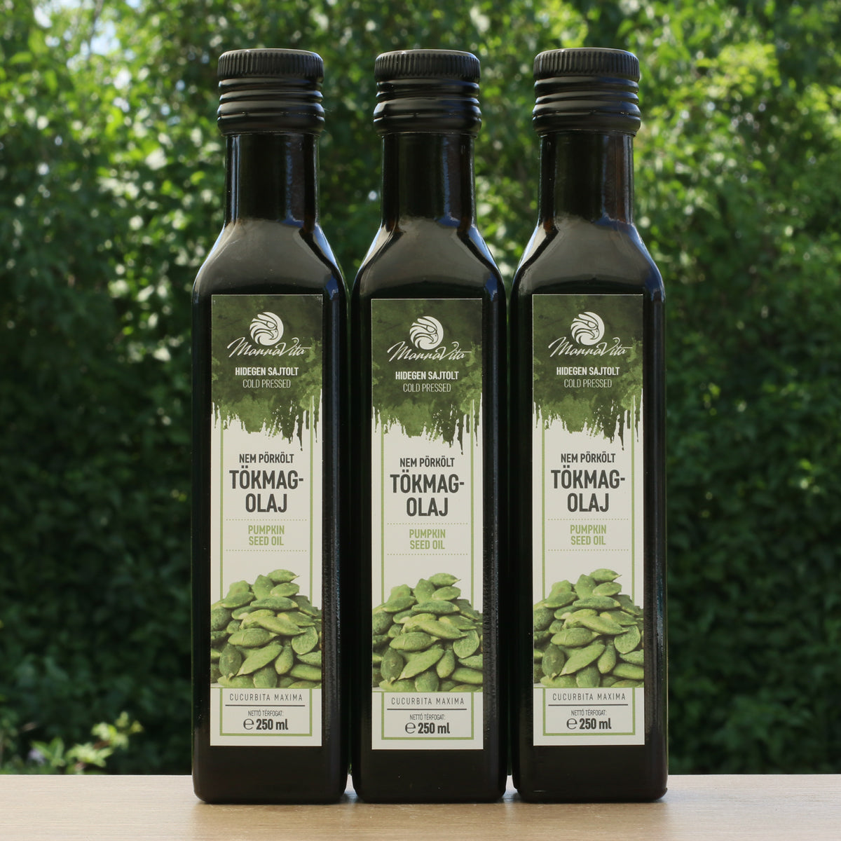 Mannavita ungersk kallpressad pumpafröolja • 250 ml