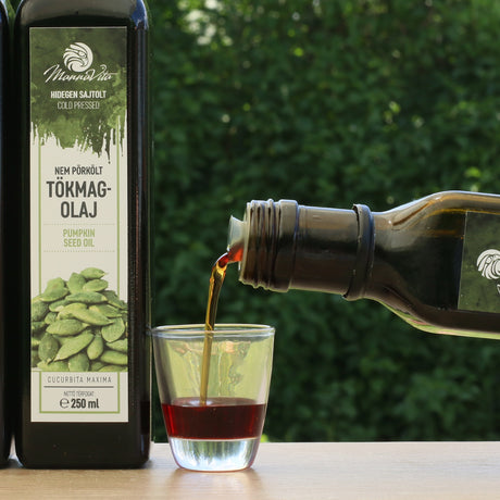 Mannavita ungersk kallpressad pumpafröolja • 250 ml