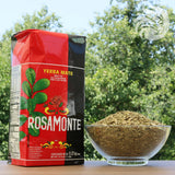 Rosamonte yerba mate-te • Med stjälkar • 500 g