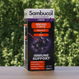 Sambucol svart fläderbärssirap, Immuno Forte • 120 ml