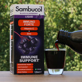 Sambucol svart fläderbärssirap, Immuno Forte • 120 ml