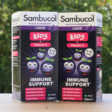 Sambucol svartfläderbärssirap, för barn • 120 ml