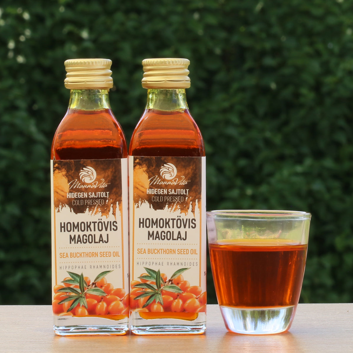 Mannavita ungersk kallpressad havtornfröolja • 40 ml