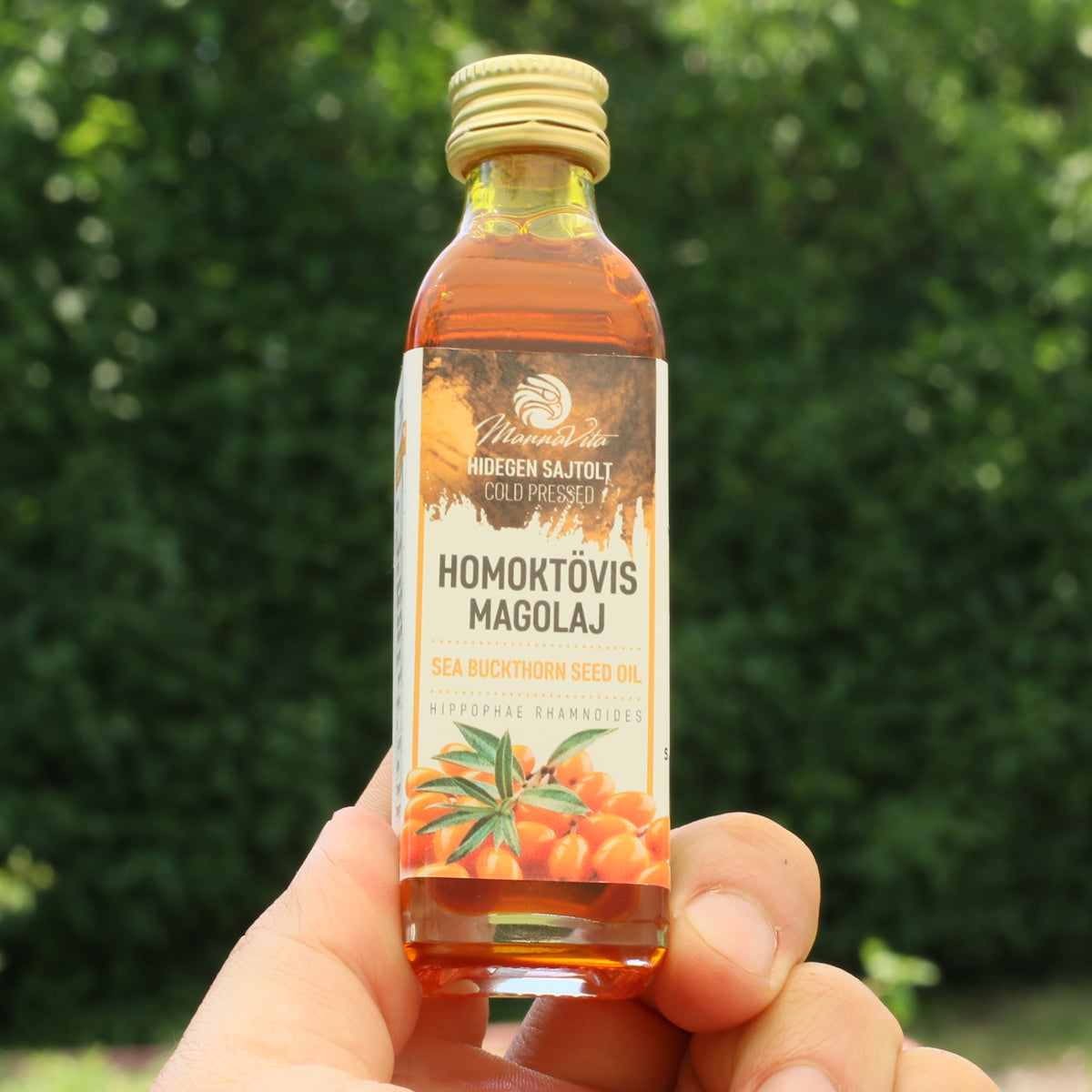 Mannavita ungersk kallpressad havtornfröolja • 40 ml