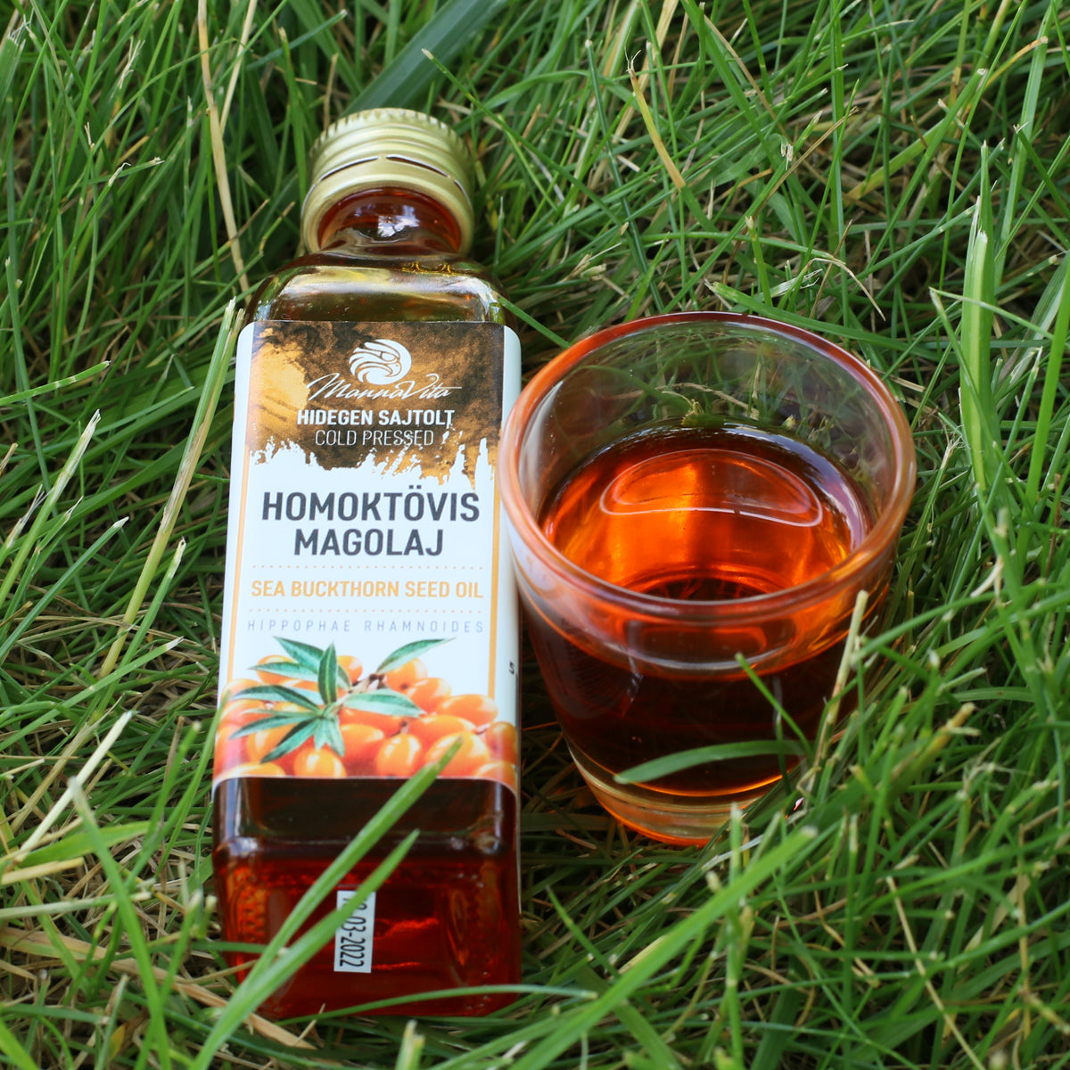 Mannavita ungersk kallpressad havtornfröolja • 40 ml