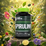 Mannavita Spirulina 500 mg tabletter • 180 st.