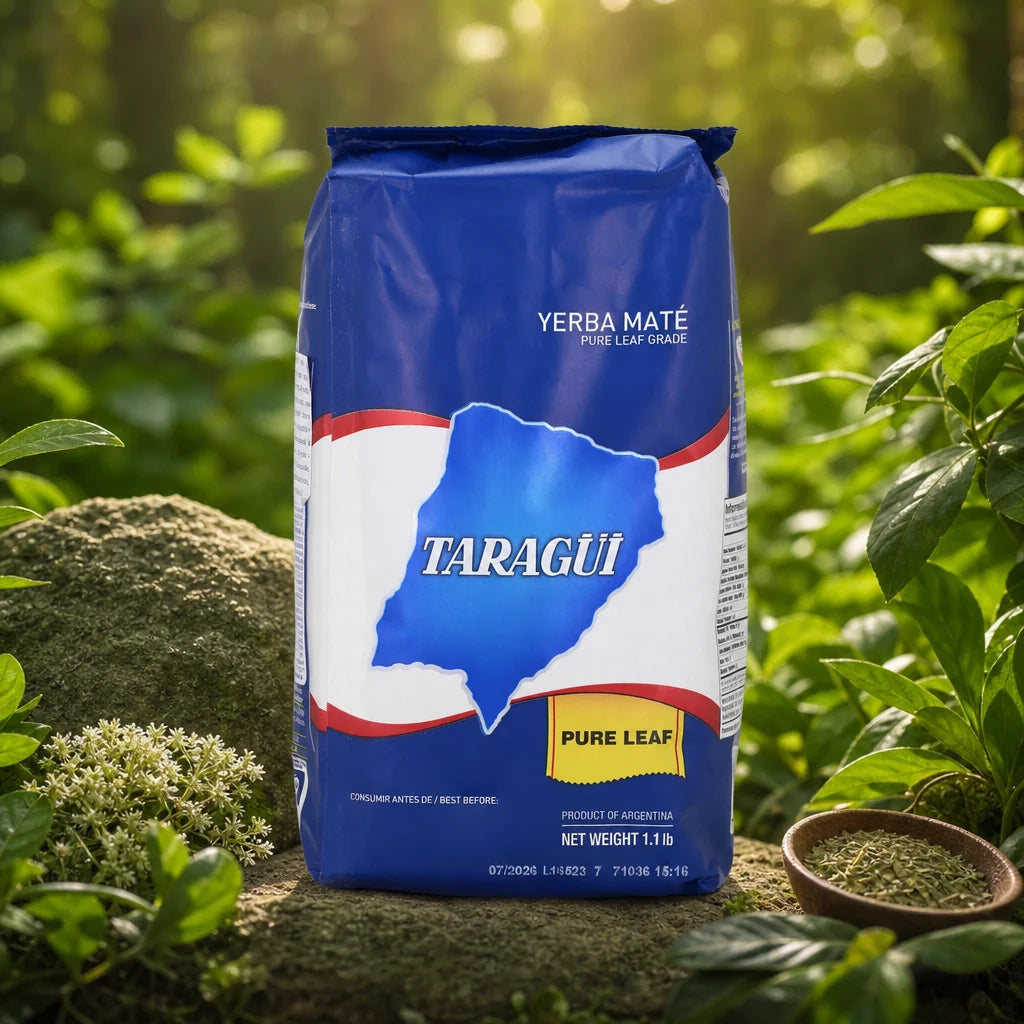 Taragüi yerba mate-te • Rena blad – sin palo • 500 g