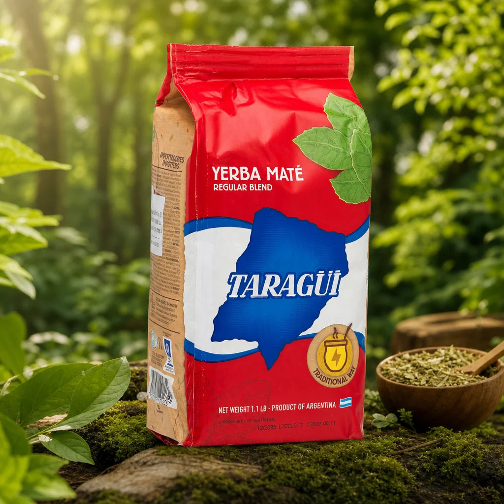 Taragüi yerba mate-te • Med kvist • 500 g
