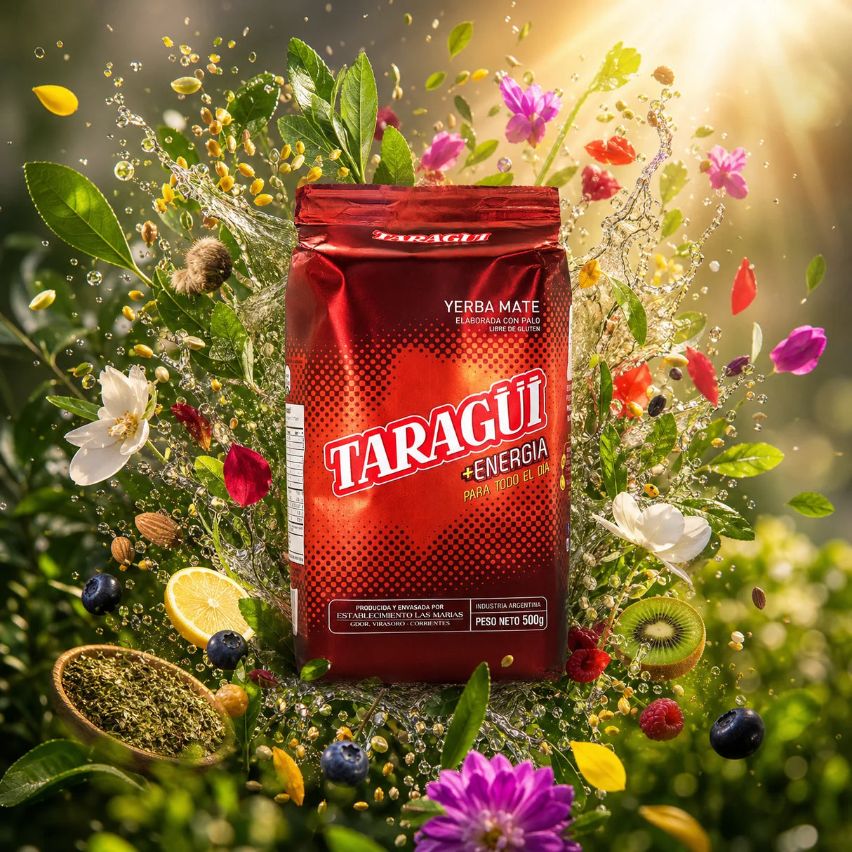 Taragüi yerba mate-te • ENERGI • 500 g